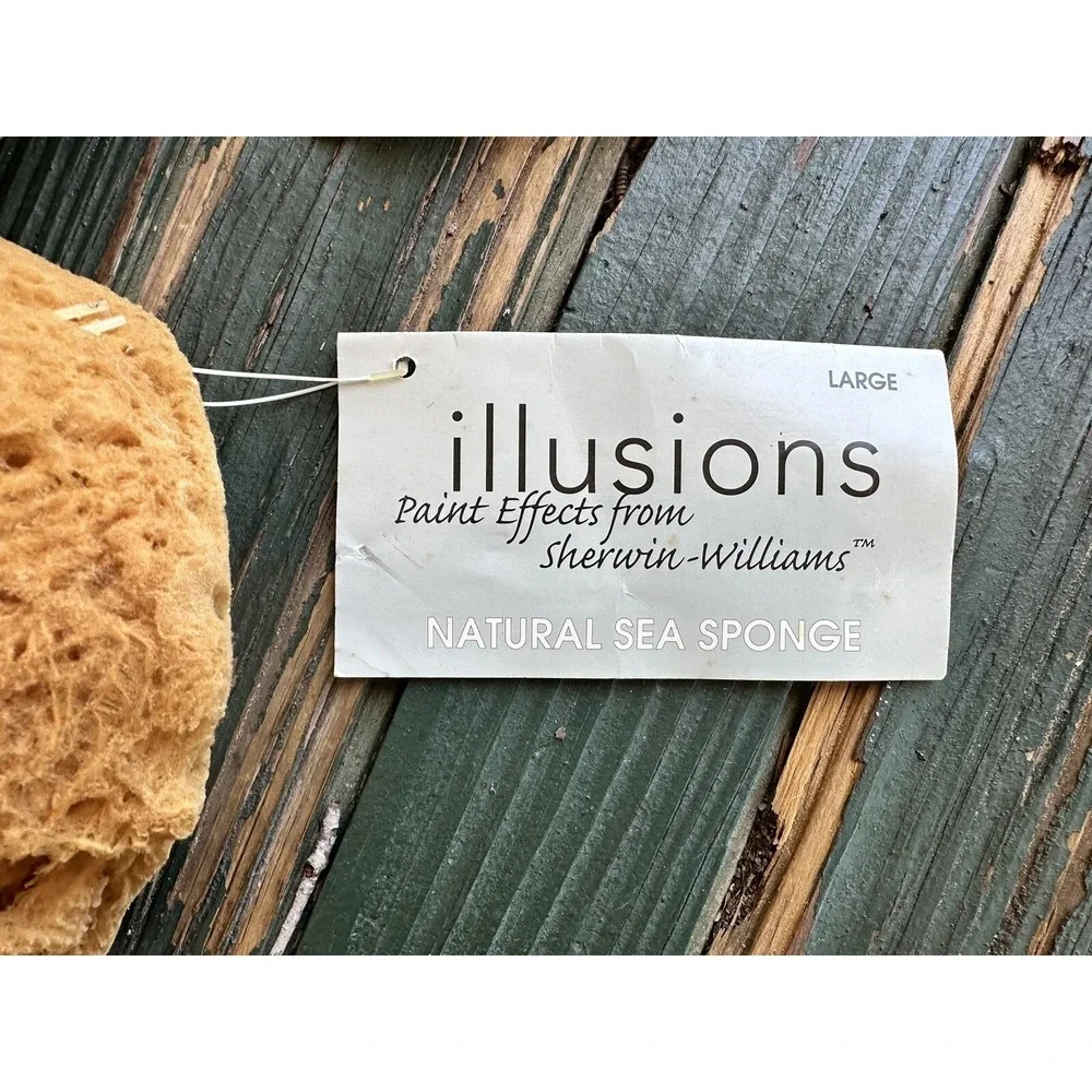 Illusions Sherwin Williams Sea Sponge all natural Paint Sponge Lot Of‎ 2